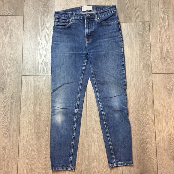 Everlane highrise 27 ankle medium wash jeans - Picture 1 of 7